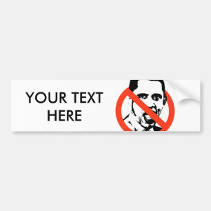 ANTI-OBAMA T-SHIRT BUMPER STICKER