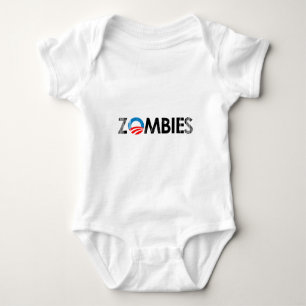 ANTI-OBAMA - ZOMBIES BLACK (2)- Faded.png Baby Bodysuit