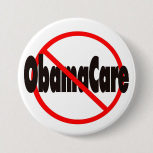 Anti ObamaCare – We WILL Remember In November 7.5 Cm Round Badge