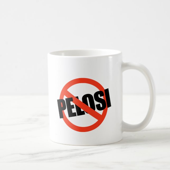 Anti-Pelosi / Anti-Nancy Pelosi Coffee Mug (Right)