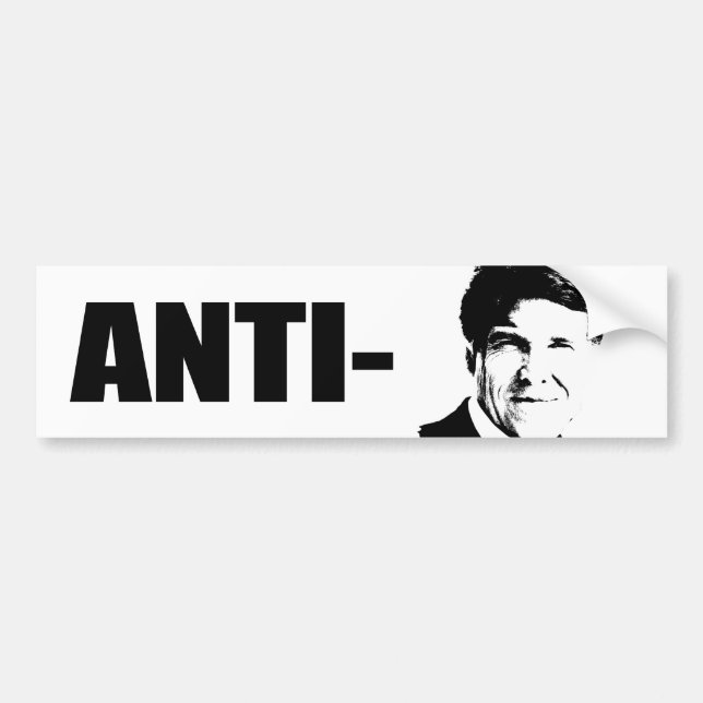 ANTI-PERRY BUMPER STICKER (Front)