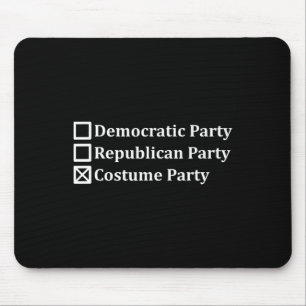 Anti-politic Democratic Republican Costume Party V Mouse Pad