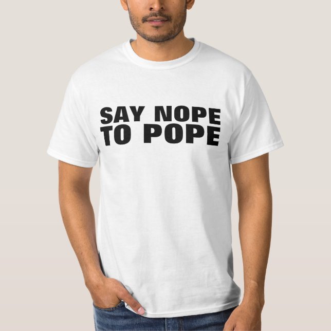 ANTI-POPE t-shirts and sweatshirts (Front)