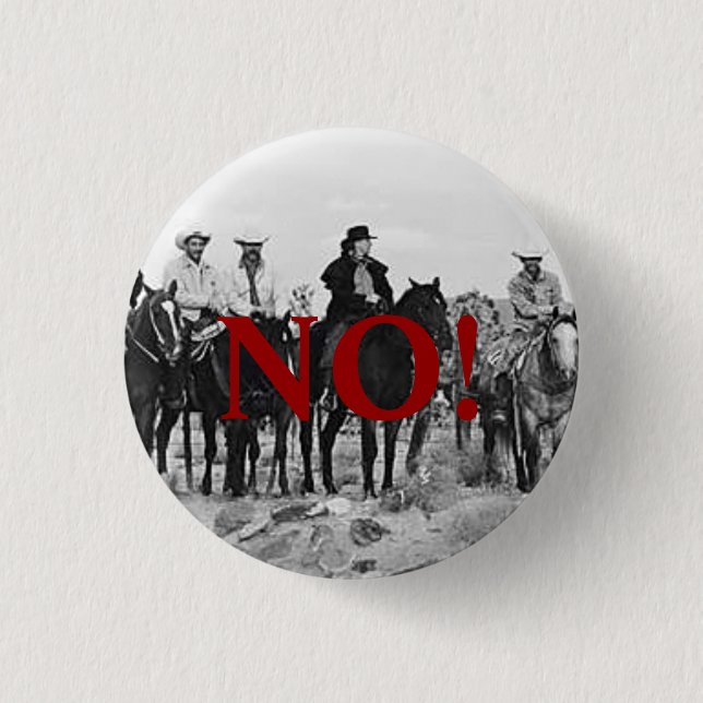 Anti-Posse I 3 Cm Round Badge (Front)