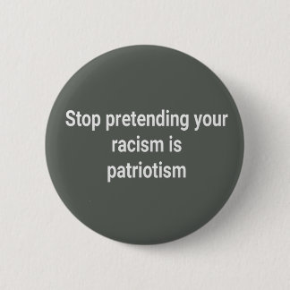 Anti Racism 6 Cm Round Badge