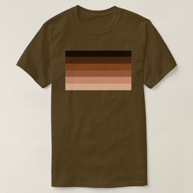 Anti-Racism BIPOC Pride Flag T-Shirt (Design Front)