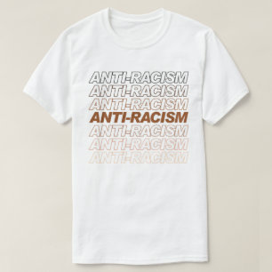 Anti-Racism Pattern T-Shirt