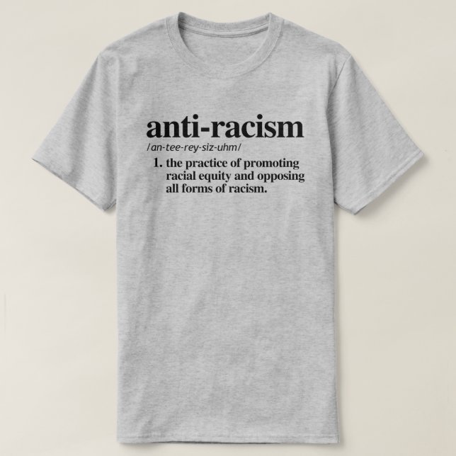 Anti-Racism T-Shirt (Design Front)