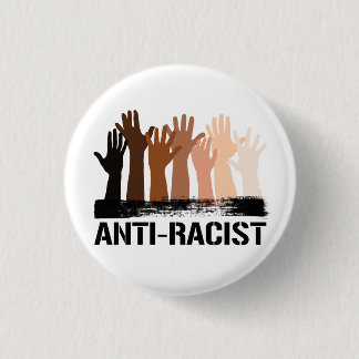Anti-Racist All Skintones 3 Cm Round Badge