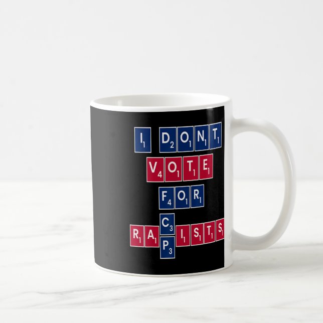 Anti Republican Liberal Equality Vote Blue Progres Coffee Mug (Right)