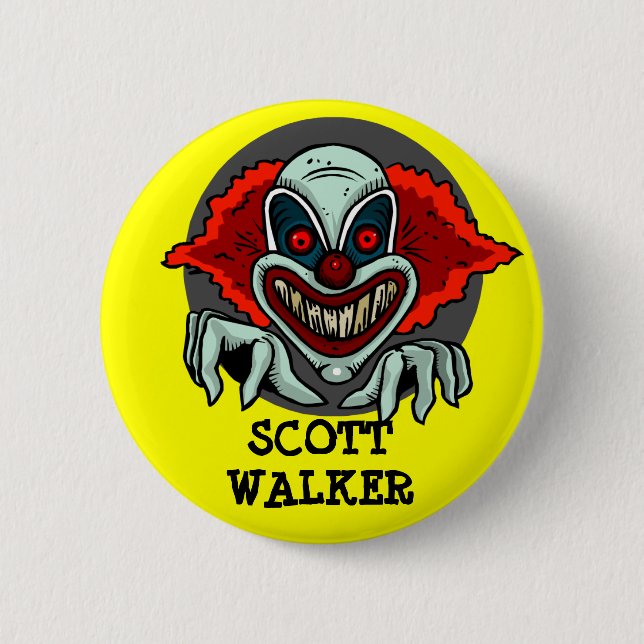 ANTI-RICK SCOTT  FLORIDA GOV  BUTTON (Front)