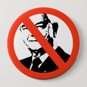 ANTI-ROBERT BYRD 10 CM ROUND BADGE