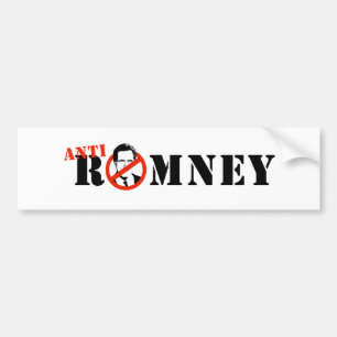 ANTI-ROMNEY BUMPER STICKER