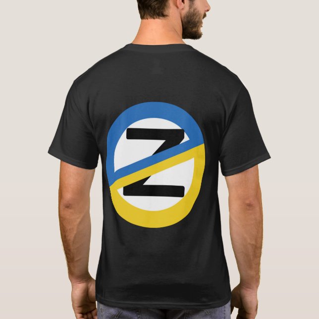 Anti-Russian Z T-Shirt (Back)