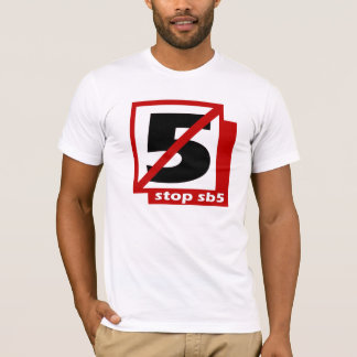 Anti SB 5 logo Tshirt