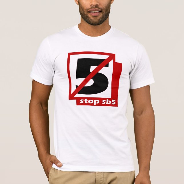 Anti SB 5 logo Tshirt (Front)