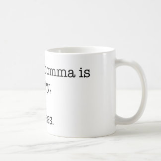 Anti-Serial Comma Coffee Mug