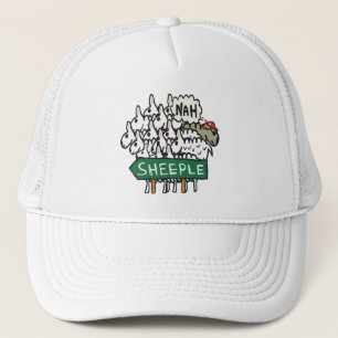 Anti Sheeple Trucker Hat