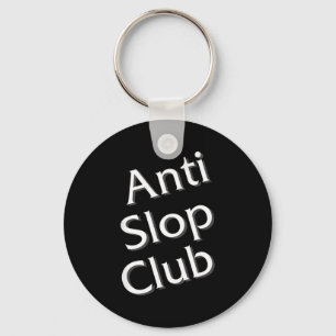 Anti Slop Club Artificial Intelligence Ai Llm Desi Key Ring