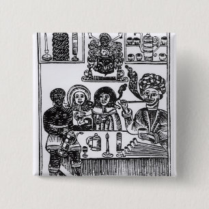 Anti-Smoking Pamphlet 15 Cm Square Badge
