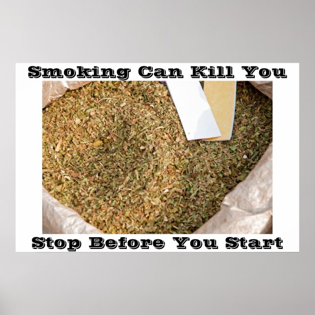 anti smoking posters (Front)