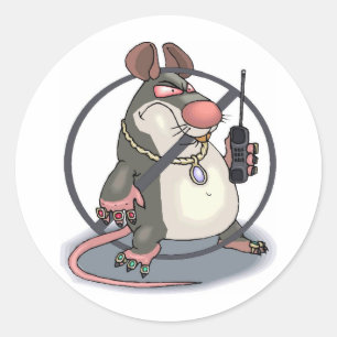 Anti-Snitch No Rats Sticker
