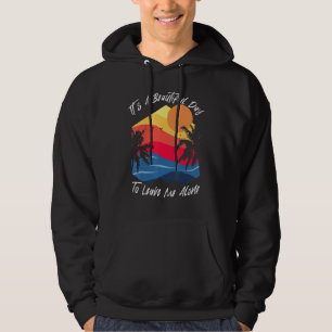 Anti Social Beautiful Day To Leave Me Alone Nerdy Hoodie
