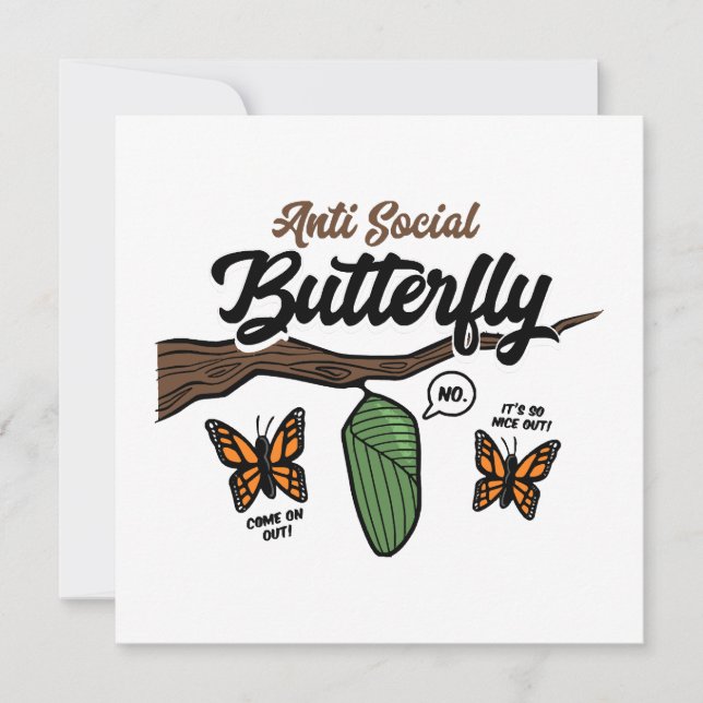 Anti Social Butterfly (Front)