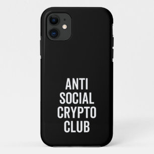 Anti Social Crypto Club iPhone 11 Case