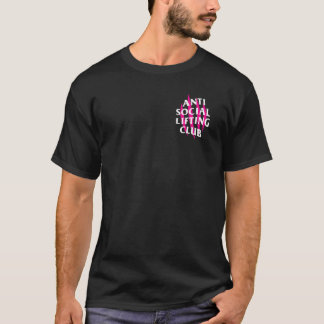 Anti Social Lifting Club Beast Claws Pink (Front + T-Shirt
