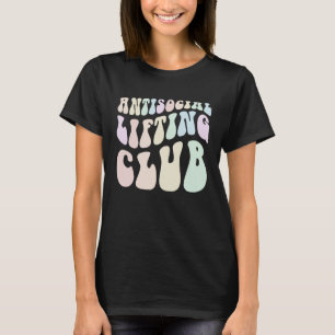 ANTI SOCIAL LIFTING CLUB Weight Retro Introvert T-Shirt