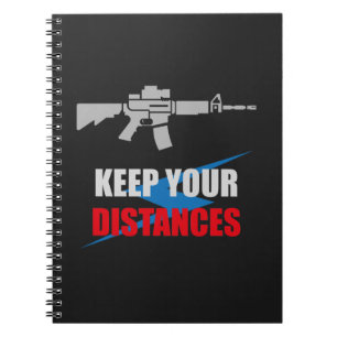 Anti Social Rifle Humor Notebook
