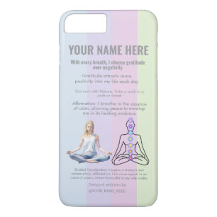 ANTI-Stress I CHOOSE GRATITUDE OVER NEGATIVITY iPhone 8 Plus/7 Plus Case