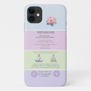 ANTI-Stress loto FLOWER YOGA CHAKRA PEACE iPhone 11 Case
