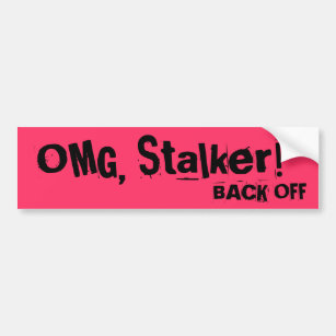 Anti Tailgater: STALKER bumper sticker