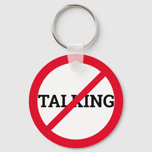 Anti Talking Key Ring (Front)