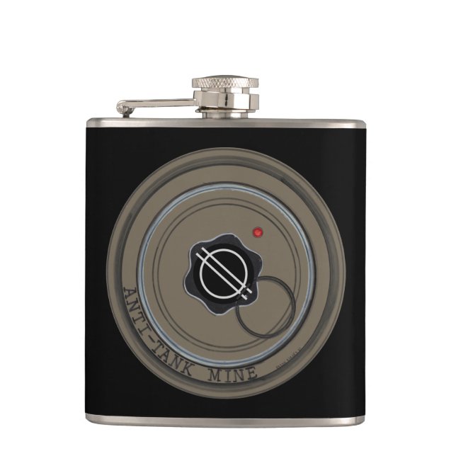Anti-Tank Mine Hip Flask (Front)
