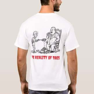 Anti Tax Political Caricature Funny T-Shirt