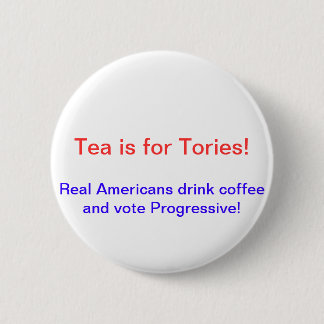 Anti Tea Party 6 Cm Round Badge