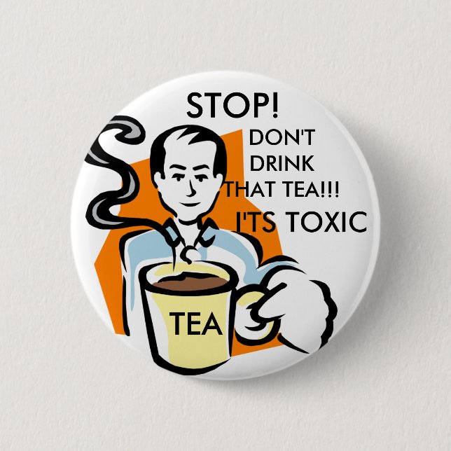 ANTI-TEA PARTY BUTTON (Front)
