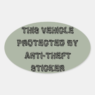 Anti-theft sticker
