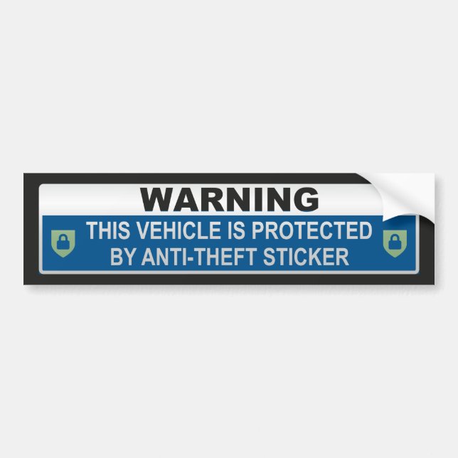 Anti-Theft Sticker (Front)