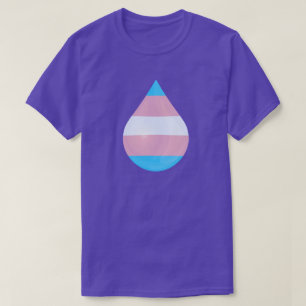 Anti Trans Violence Teardrop Memorial T-Shirt