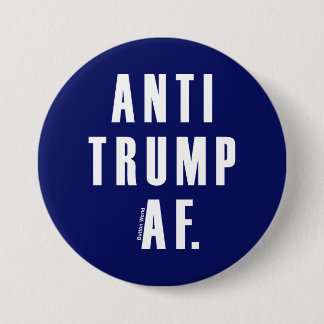 Anti Trump 7.5 Cm Round Badge