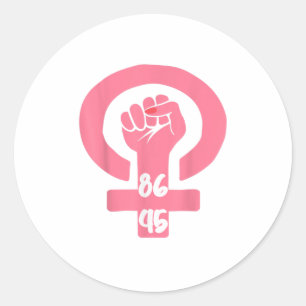 Anti Trump 8645 Classic Round Sticker