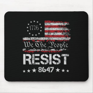 Anti Trump 8647 Resist Impeach Trump Impeach 47 86 Mouse Pad
