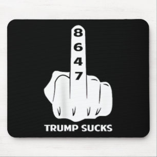 Anti Trump 86 47 Retro Impeach 47 Anti-trump Vance Mouse Pad