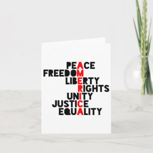 Anti-trump America Meaning1 Card