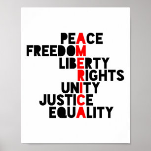 Anti-trump America Meaning1  Poster
