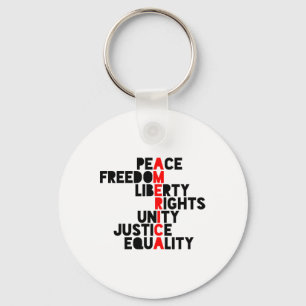 Anti-trump America Meaning Key Ring